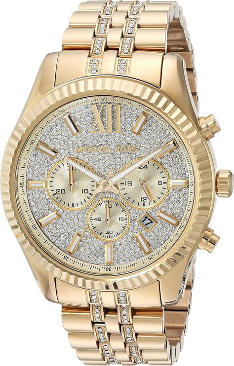 michael kors gold mens watches|mk gold watch for sale.